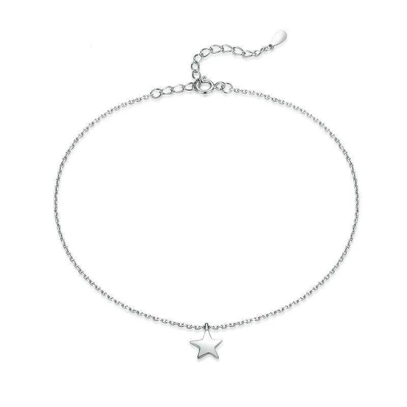 925 Sterling Silver - Anklet Charm Jewelry - Essential Bead - SCT002