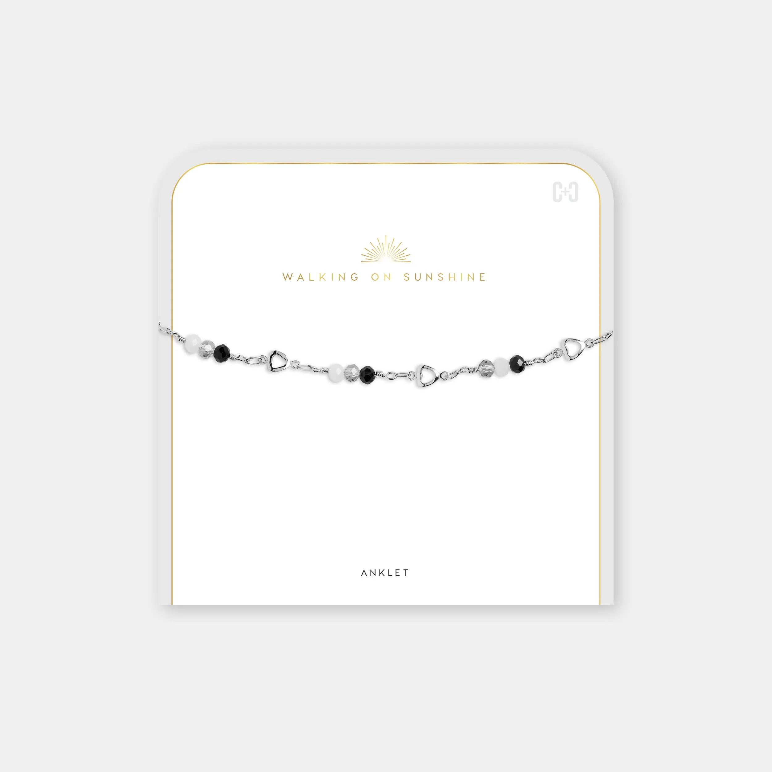 Aelia Anklet - Silver