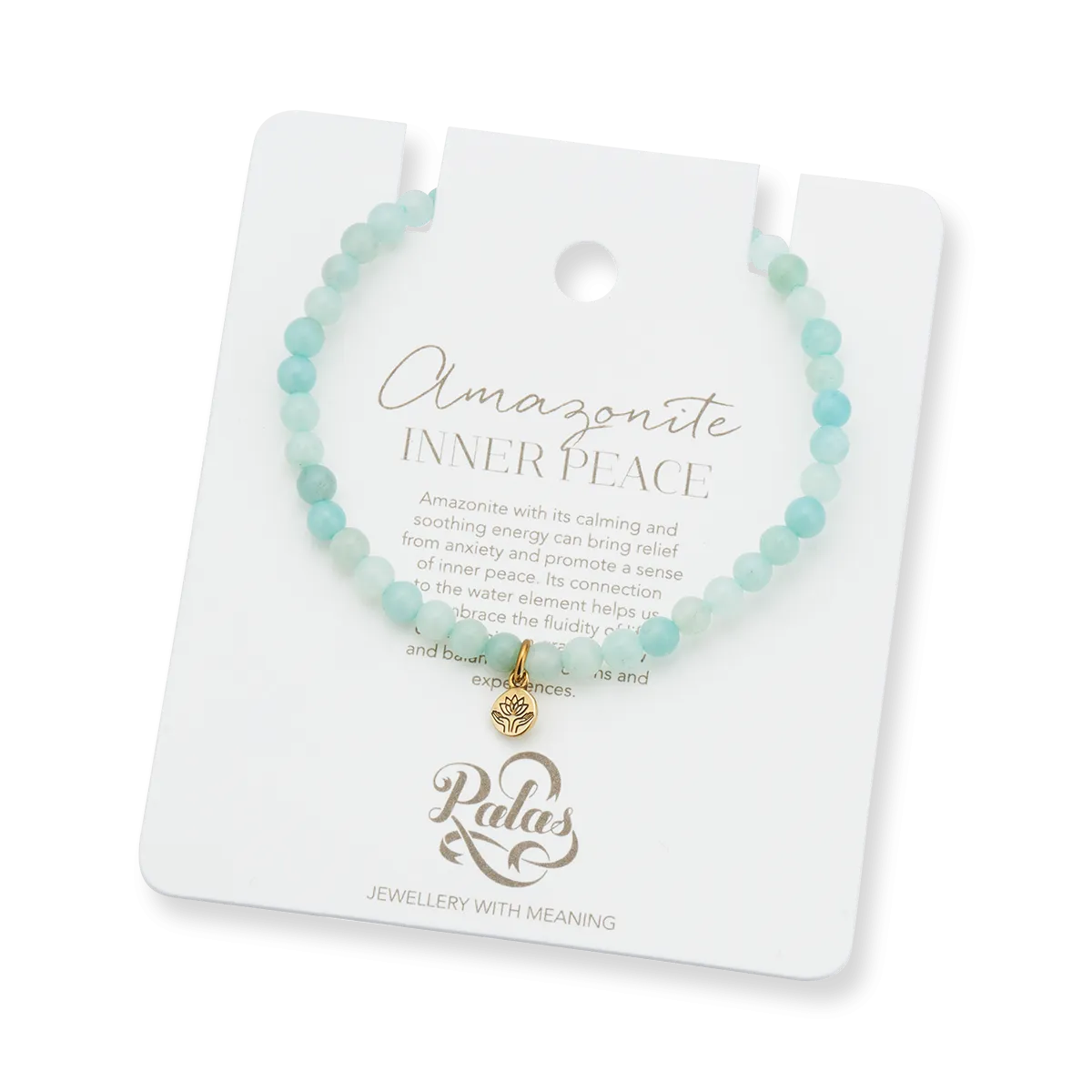 AMAZONITE HEALING GEM BRACELET