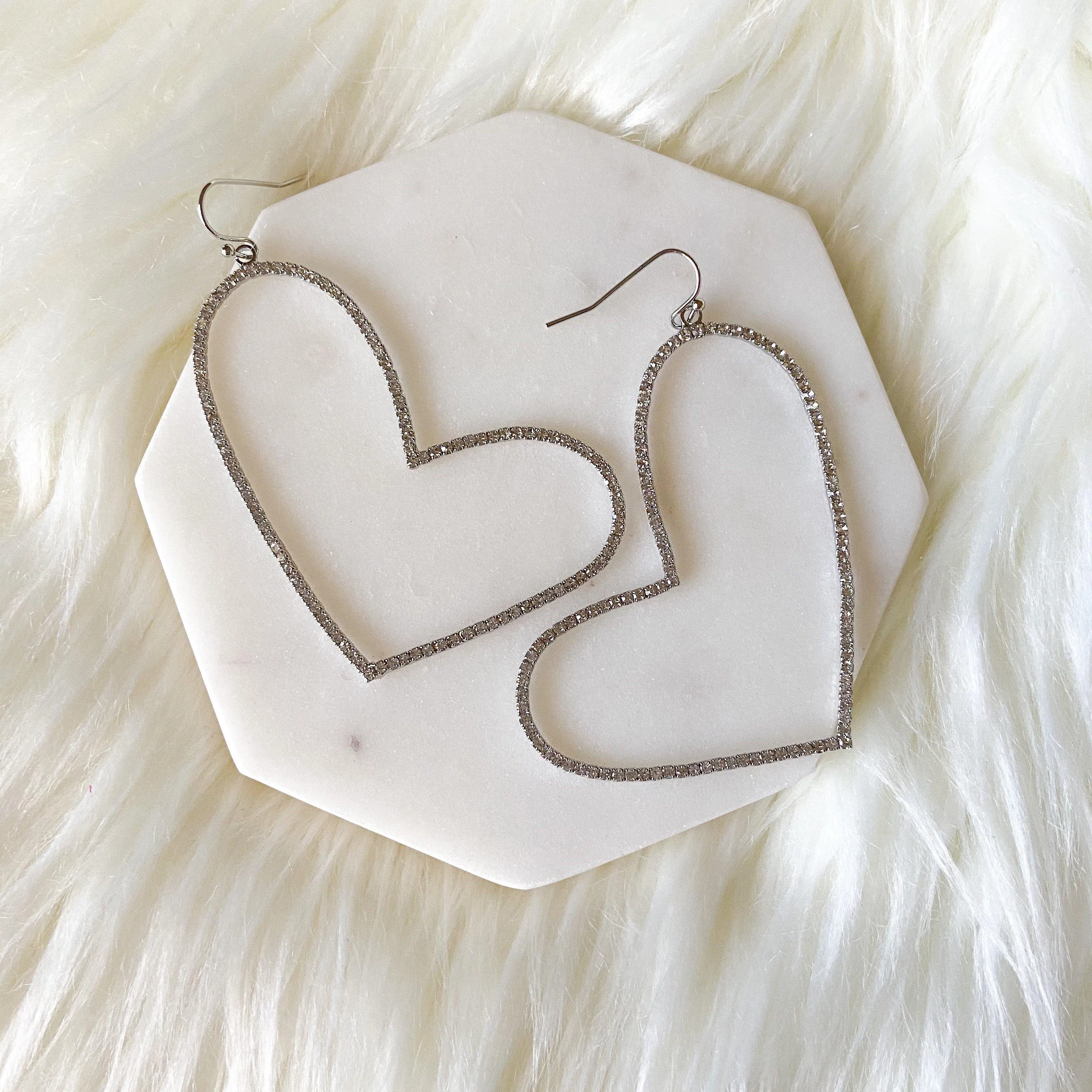 Be Mine Heart Earrings - LAST CHANCE/FINAL SALE