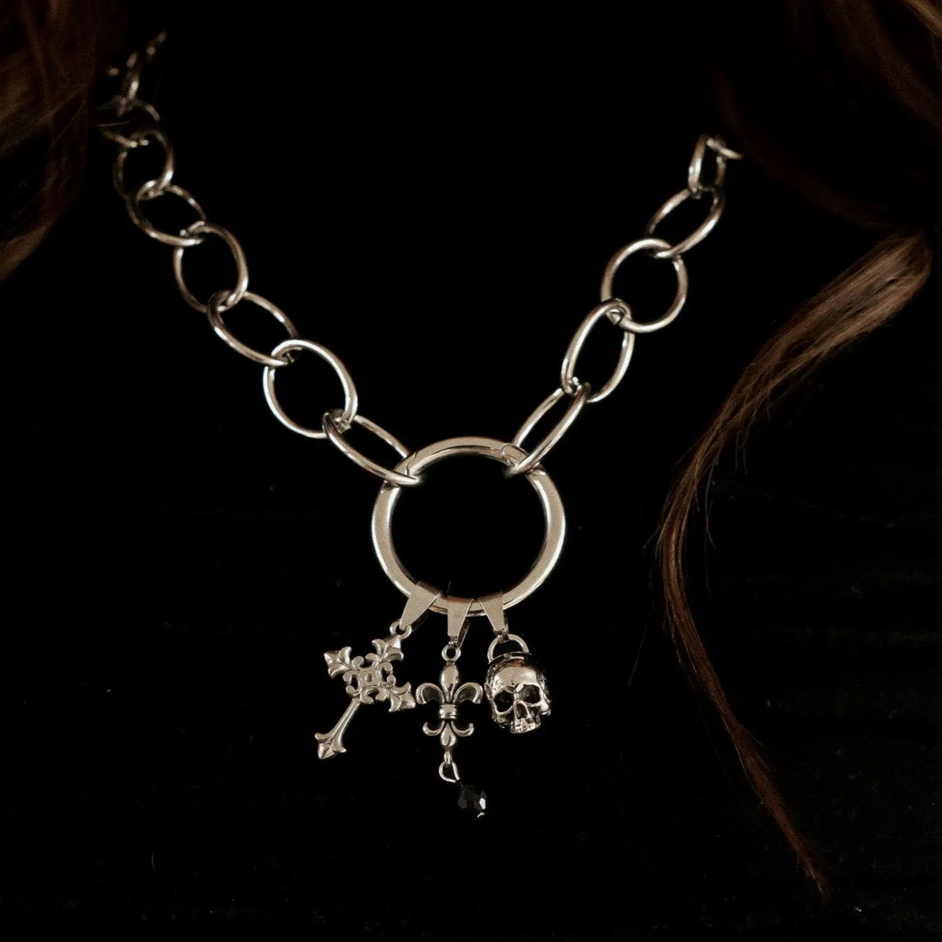 Charm Coven Requiem Fleur De Lis Charm