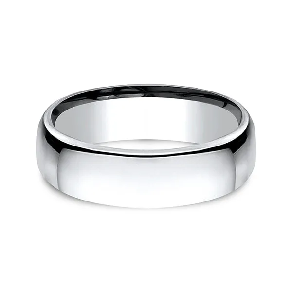 Cobalt 6.5mm European Comfort-Fit Design Wedding Band