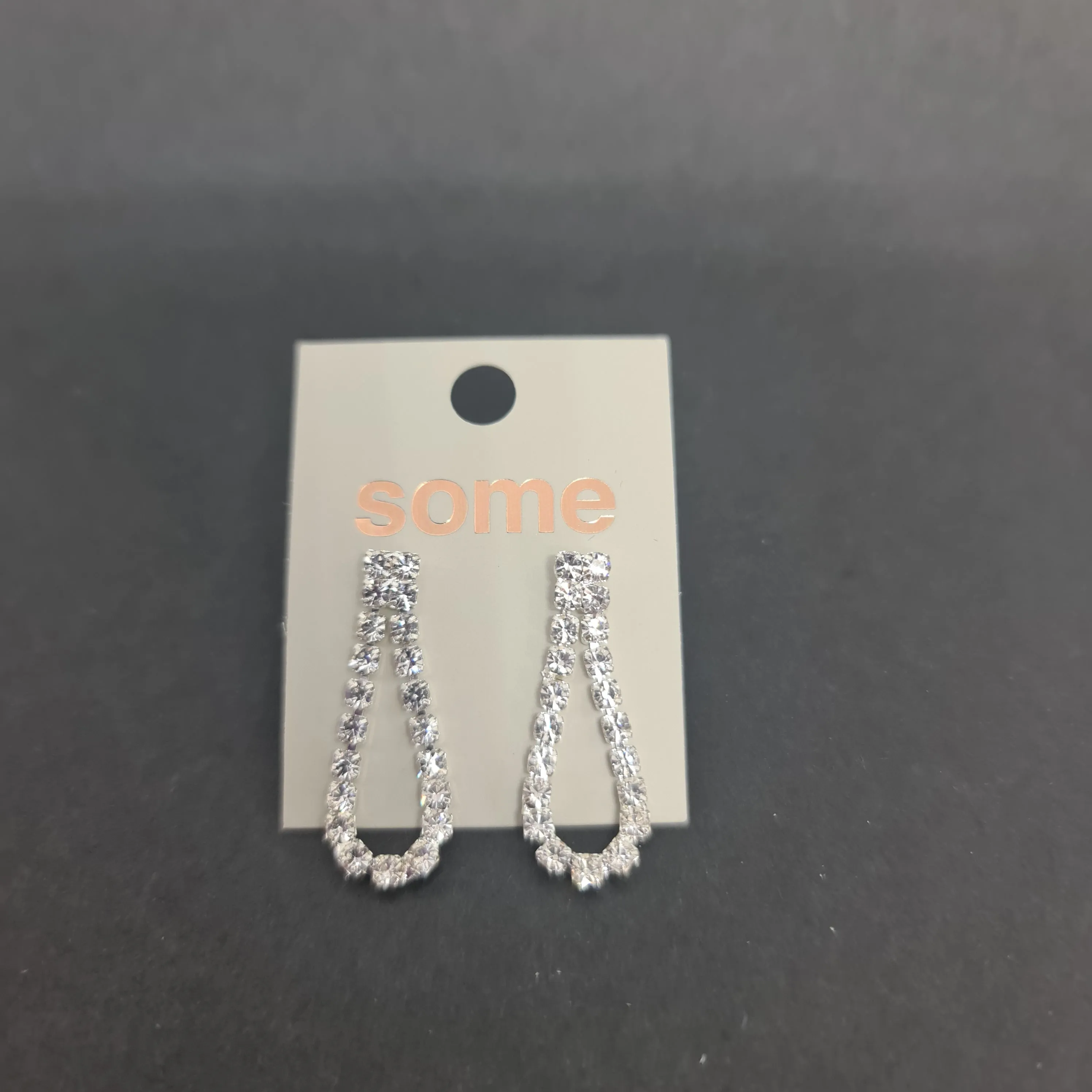 Crystal Drop Earrings LOOP DROP