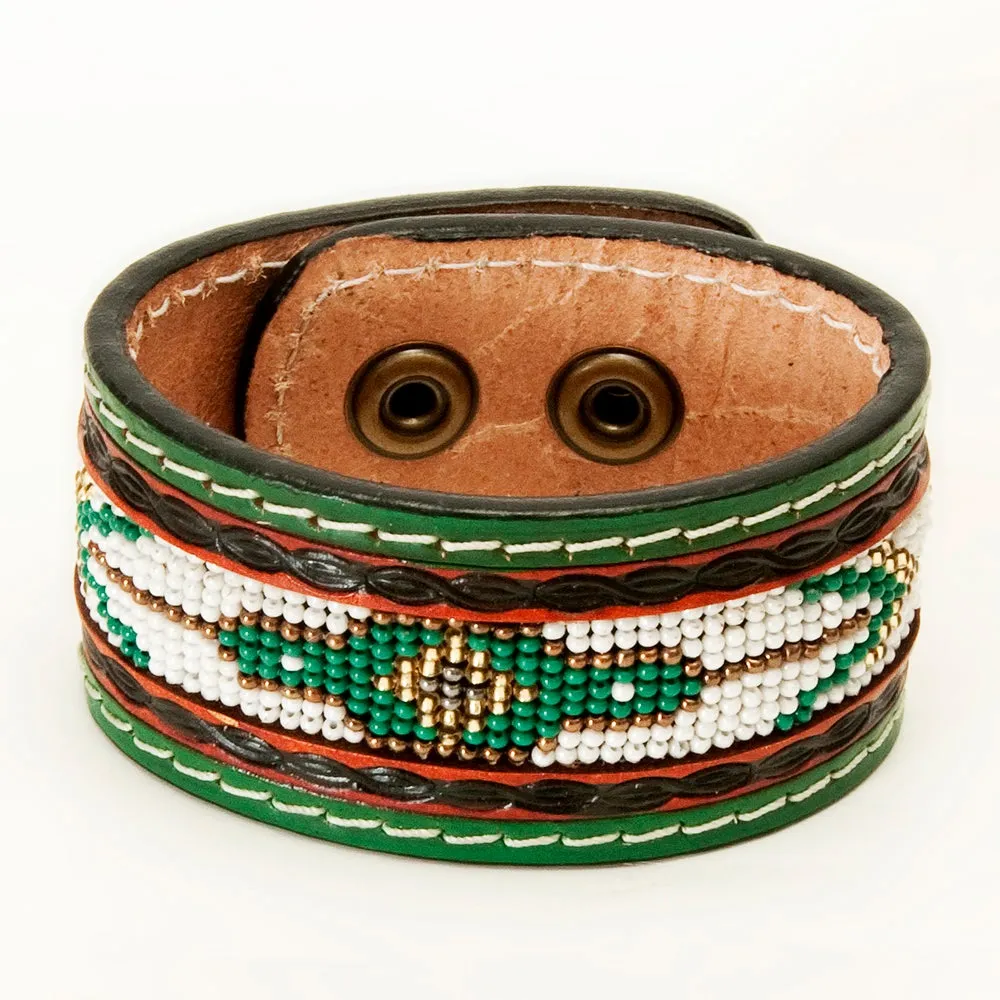 Custom Leather Bracelets-7 styles