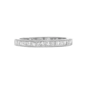 Emma Princess Cut Diamond Band