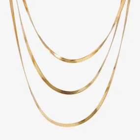 Flat Layered Necklace