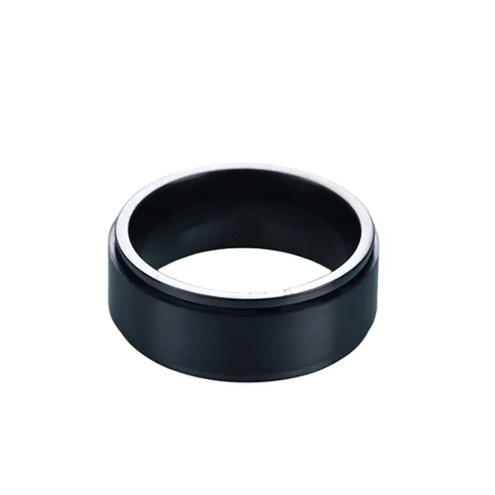 Funki Buys | Rings | Unisex Rotating Spinner Wedding Band 1Pc