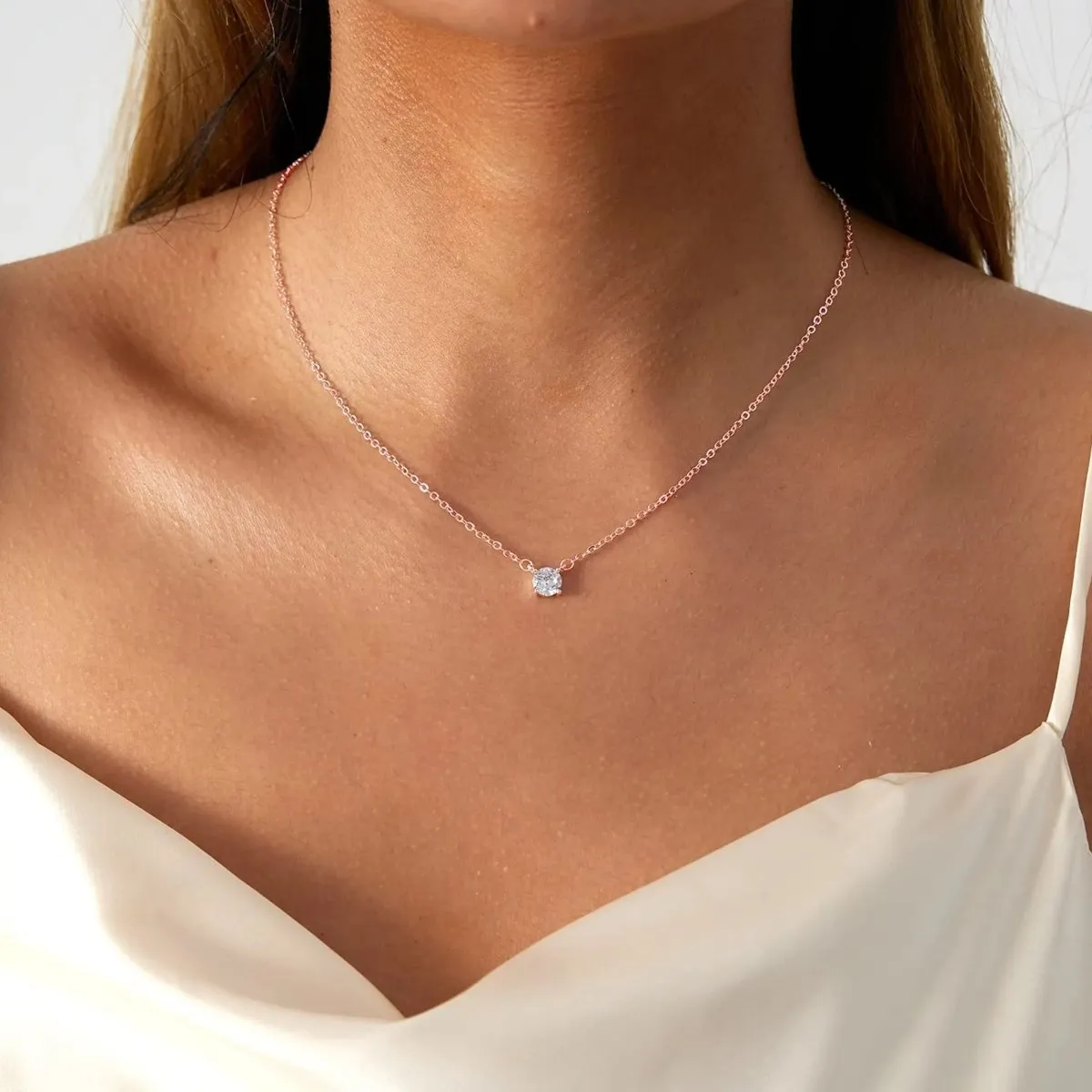 Kyerlyn Big Diamond Necklaces