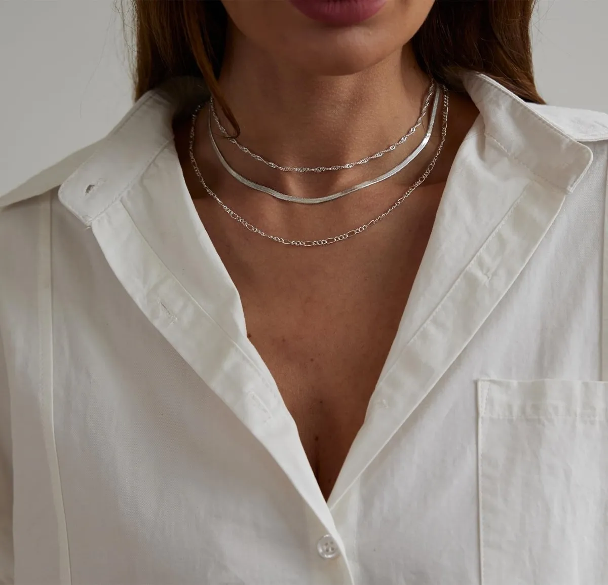 Kyerlyn Layered Rope Figaro Necklaces