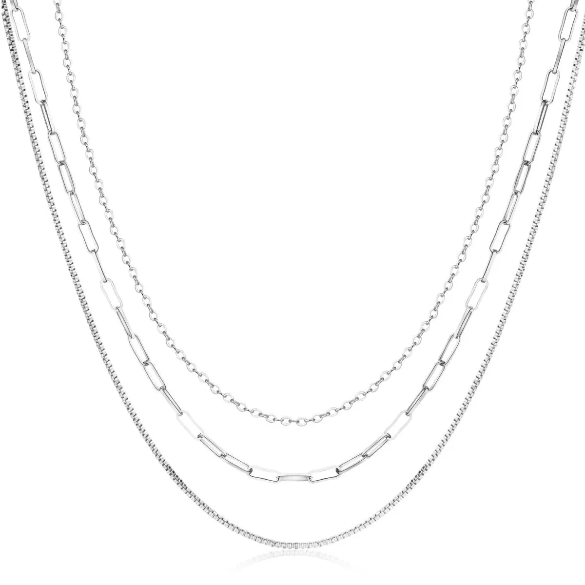 Kyerlyn Layered Rope Figaro Necklaces