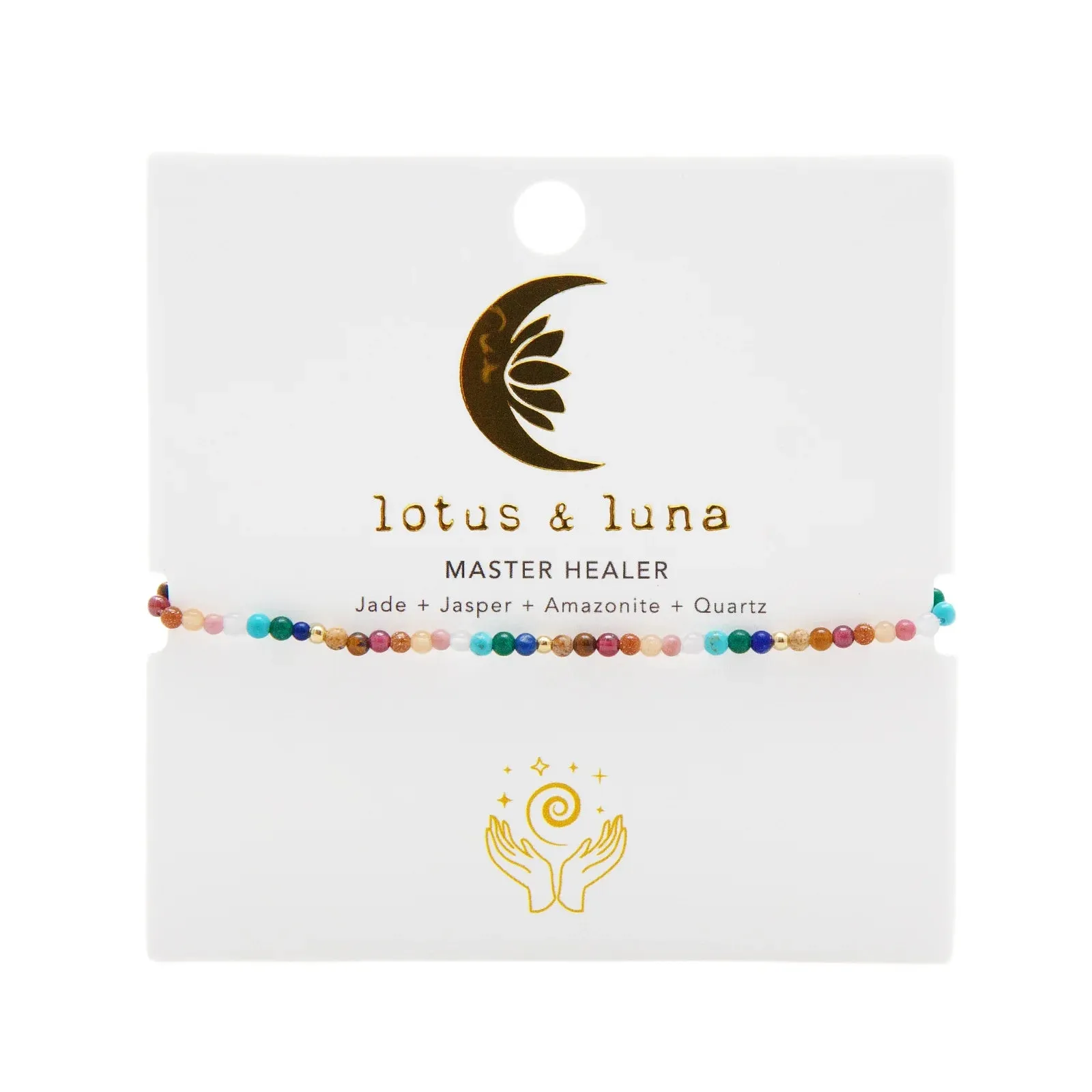 LOTUS & LUNA ASSORTED HEALING BEAD BRACELETS