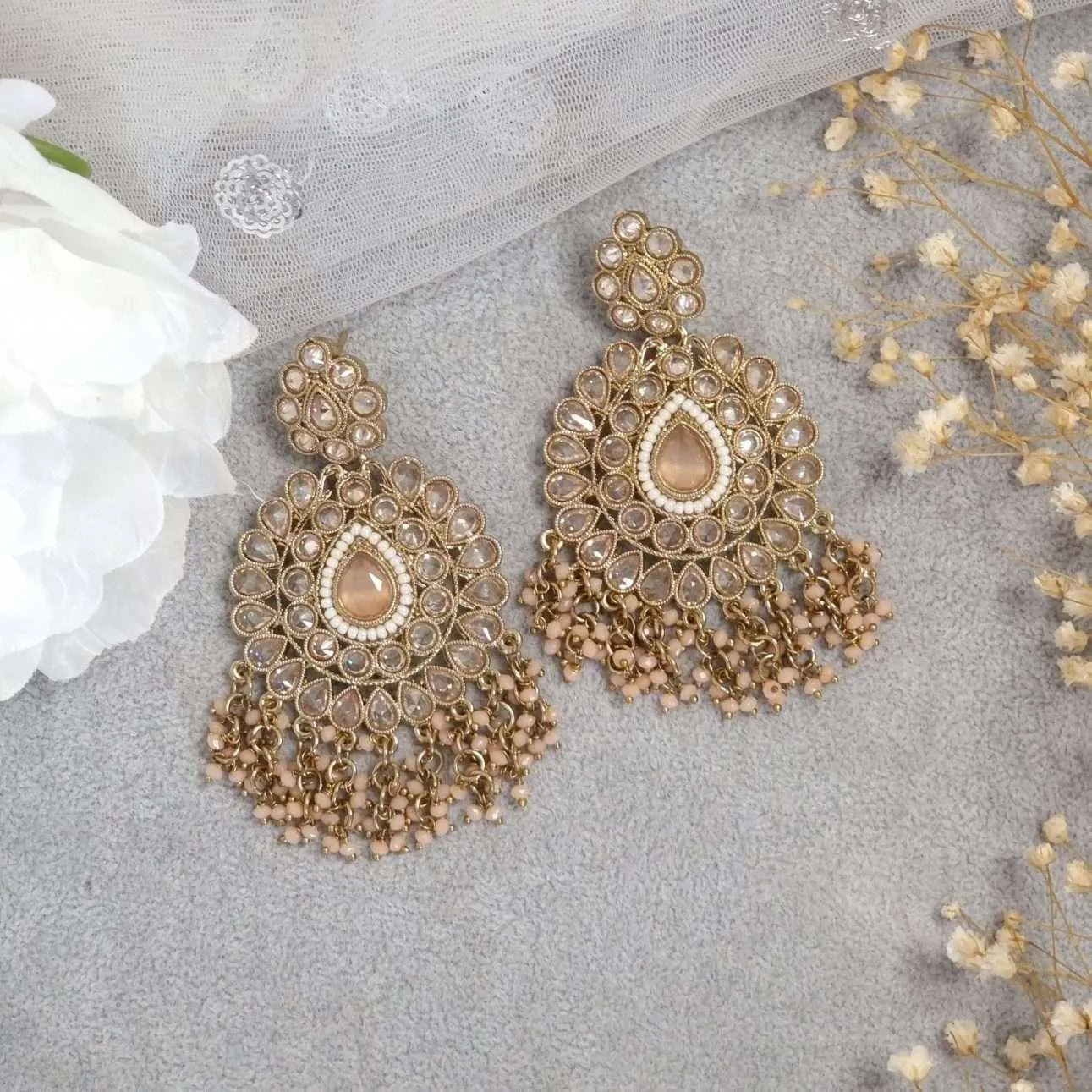 Navya Wedding Statement Earrings