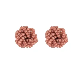 ***NEW*** <br>Rosette Earrings<br> Terracotta