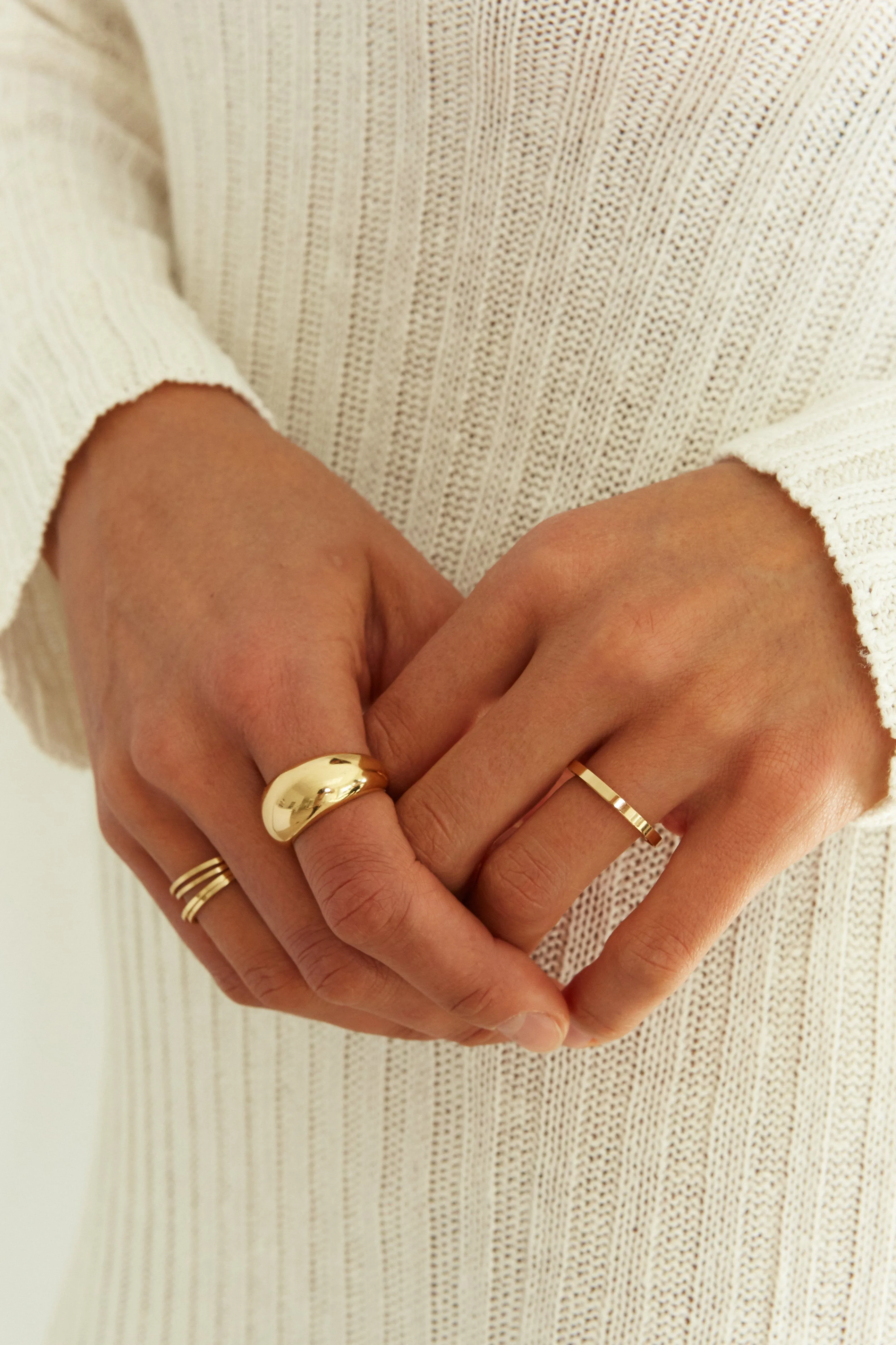 Polished Gold Ring