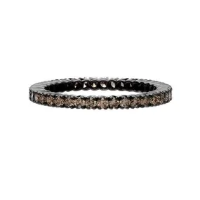 Prong Champagne Diamond Band