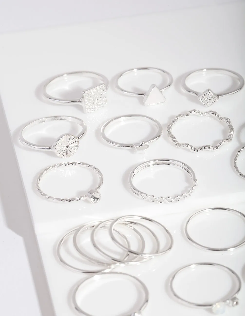 Silver Diacut Ring 26-Pack