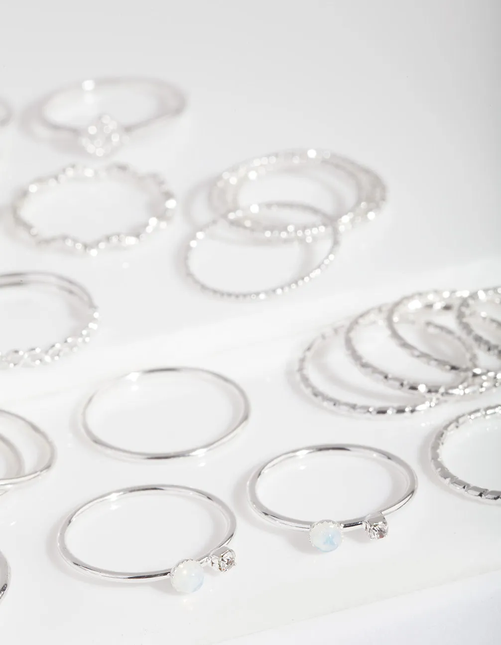 Silver Diacut Ring 26-Pack