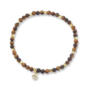 TIGERS EYE AURA OF GOLD GEM BRACELET