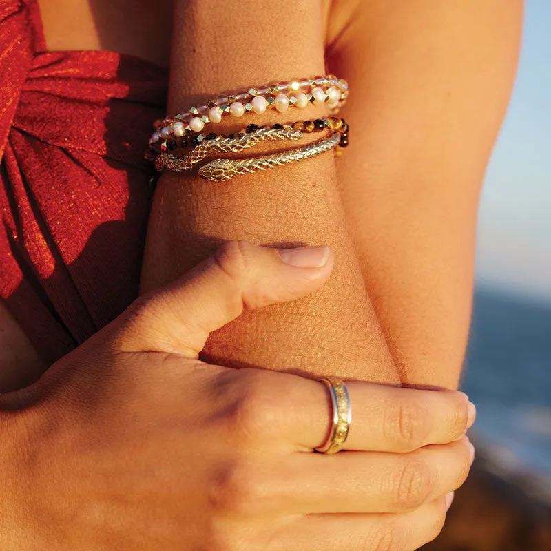 TIGERS EYE AURA OF GOLD GEM BRACELET