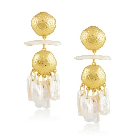 Tillie Pearl Statement Earrings