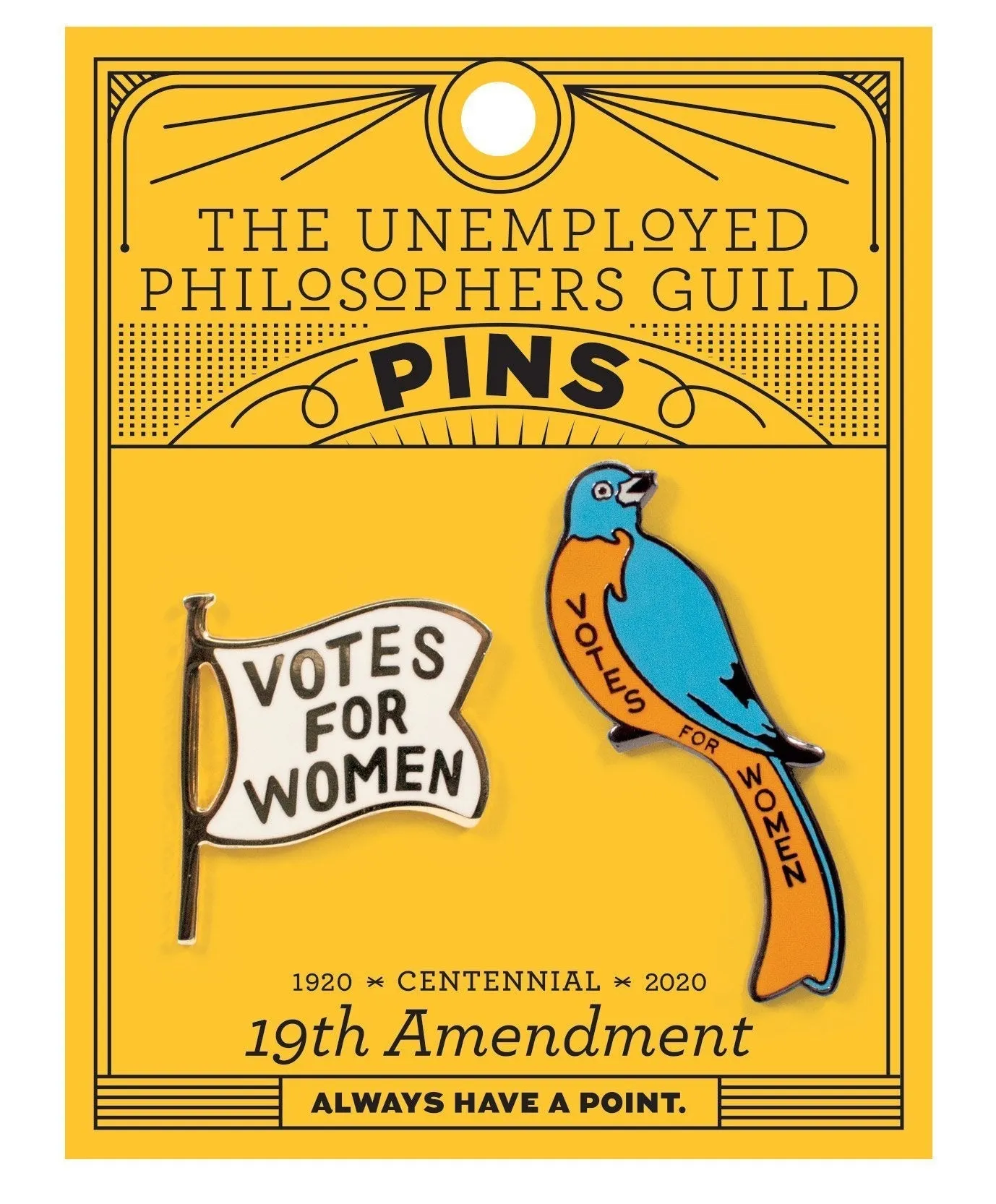 Unemployed Philosophers Guild: Enamel Pins