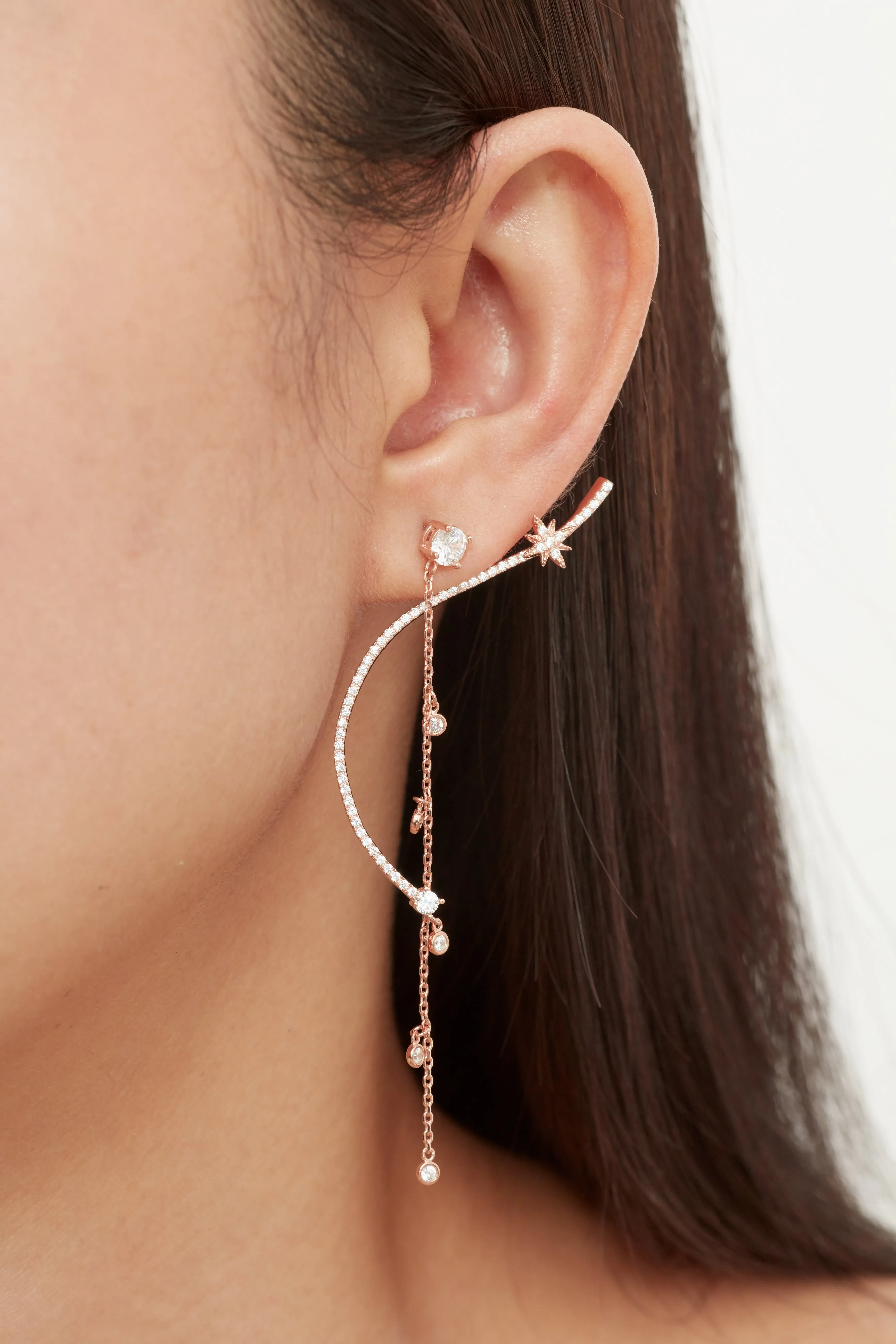 VENUS EARRINGS – SILVER