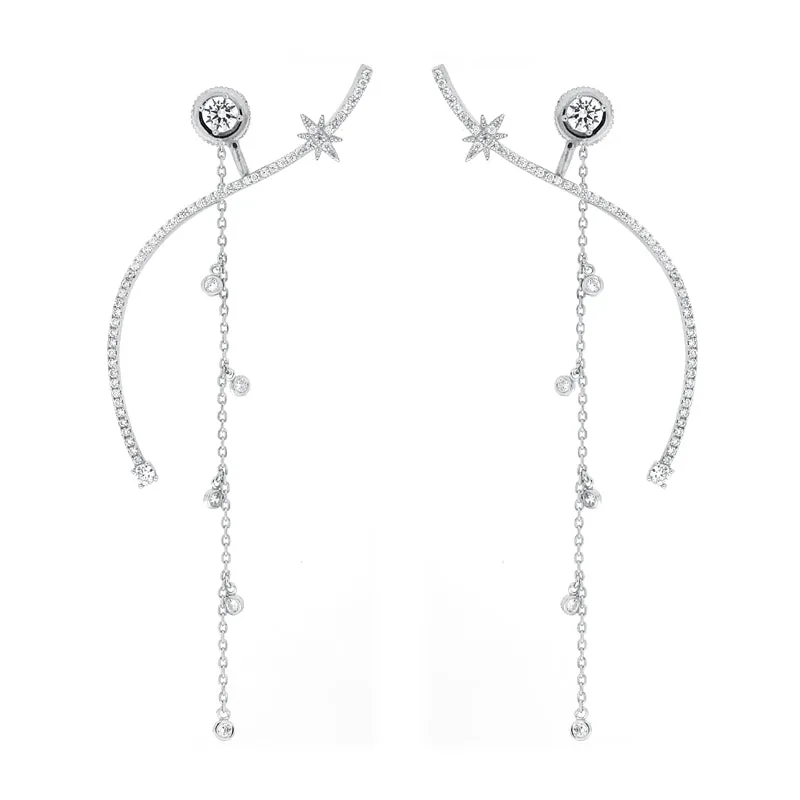 VENUS EARRINGS – SILVER